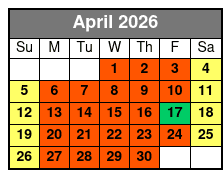 Adventure Island Waterpark Single Park Ticket April Schedule