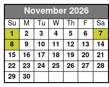 Adventure Island Waterpark Single Park Ticket November Schedule