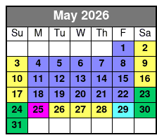 Adventure Island Waterpark & Busch Gardens Two Park Combo Ticket  May Schedule