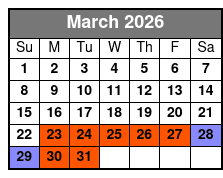 Adventure Island Waterpark Park Fun Card Ticket March Schedule