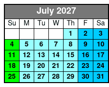 Adventure Island Waterpark Park Fun Card Ticket July Schedule