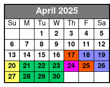 Private Bar Hopping Tour (for 8-15 People) on a Party Bike April Schedule