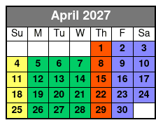 Private Bar Hopping Tour (for 8-15 People) on a Party Bike April Schedule