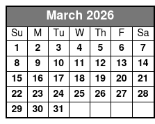 The Official Ybor City Ghost Tour March Schedule