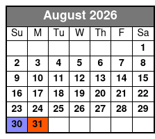 The Official Ybor City Ghost Tour August Schedule