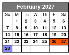 The Official Ybor City Ghost Tour February Schedule