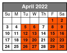 Starlite Majesty 1 1/2 - 2 Hour Sightseeing Cruise of Clearwater Beach, FL (No Meal Included) April Schedule