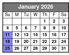 Starlite Majesty Lunch Cruise with Music Clearwater Beach (Lunch For Additional Cost) January Schedule