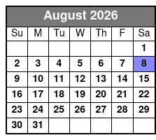 Starlite Majesty Lunch Cruise with Music Clearwater Beach (Lunch For Additional Cost) August Schedule