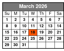Starlite Majesty Lunch Cruise Clearwater Beach (Lunch For Additional Cost) March Schedule