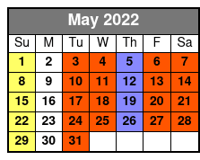 Starlite Majesty Cruises May Schedule