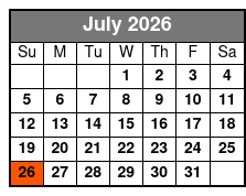 Starlite Infinity Dining Yacht - Daytime Cruise with Music (Lunch For Additional Cost) July Schedule