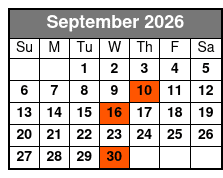 Starlite Infinity Dining Yacht - Daytime Cruise (Lunch For Additional Cost) September Schedule