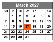Starlite Infinity Dining Yacht - Daytime Cruise (Lunch For Additional Cost) March Schedule