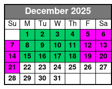 The Florida Aquarium: Entry Ticket December Schedule