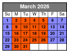 The Florida Aquarium: Entry Ticket March Schedule