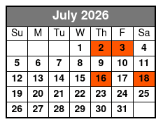 Starlite Sapphire Dinner Cruise St. Pete Beach Area (Dinner For Additional Cost) July Schedule