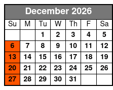 Starlite Horizon Dining Yacht - Daytime Cruise with Music  (Lunch For Additional Cost) December Schedule