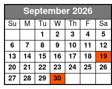 Starlite Horizon Dining Yacht - Daytime Cruise (Lunch For Additional Cost) September Schedule