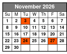 Starlite Horizon Dining Yacht - Daytime Cruise (Lunch For Additional Cost) November Schedule