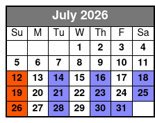 Starlite Horizon Dining Yacht - Evening Cruise (Dinner For Additional Cost) July Schedule
