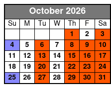 Starlite Horizon Dining Yacht - Evening Cruise (Dinner For Additional Cost) October Schedule