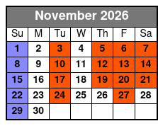 Starlite Horizon Dining Yacht - Evening Cruise (Dinner For Additional Cost) November Schedule