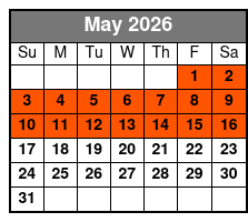 ZooTampa at Lowry Park May Schedule