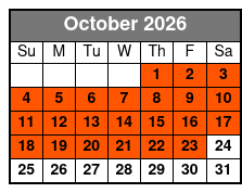 ZooTampa at Lowry Park October Schedule