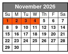 ZooTampa at Lowry Park November Schedule