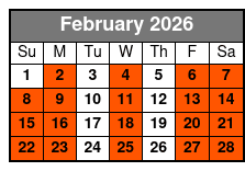 Calypso Queen Lunch Cruise Clearwater Beach (Buffet Lunch Included) February Schedule