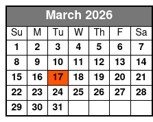 Calypso Queen Lunch Cruise Clearwater Beach (Buffet Lunch Included) March Schedule