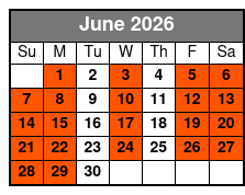 Calypso Queen Lunch Cruise Clearwater Beach (Buffet Lunch Included) June Schedule