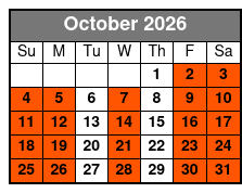 Calypso Queen Lunch Cruise Clearwater Beach (Buffet Lunch Included) October Schedule