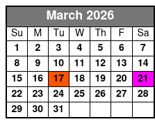 Calypso Queen Dinner Cruise Clearwater Beach (Buffet Dinner Included) March Schedule