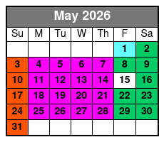 Calypso Queen Dinner Cruise Clearwater Beach (Buffet Dinner Included) May Schedule