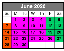 Calypso Queen Dinner Cruise Clearwater Beach (Buffet Dinner Included) June Schedule