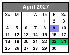Calypso Queen Dinner Cruise Clearwater Beach (Buffet Dinner Included) April Schedule