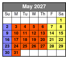 Calypso Queen Dinner Cruise Clearwater Beach (Buffet Dinner Included) May Schedule
