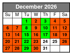 Calypso Queen Lunch, & Dinner Cruises Clearwater December Schedule