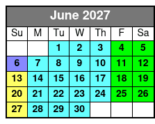Calypso Queen Lunch, & Dinner Cruises Clearwater June Schedule