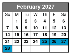 Tampa Bay Small Group Sunset Cruise February Schedule