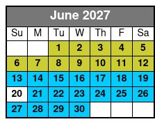 Tampa Bay Small Group Sunset Cruise June Schedule