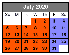 St Petersburg Historical Segway Tour July Schedule