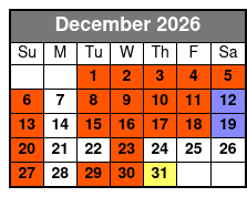 Winter 2020 Additional Time December Schedule
