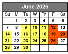 Saint Petersburg Preserve Bike Tour June Schedule