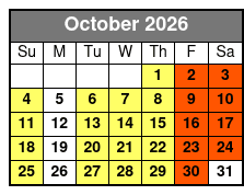 Saint Petersburg Preserve Bike Tour October Schedule