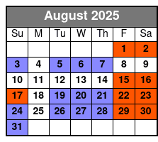 Boyd Hill Nature Preserve Bike Tour August Schedule