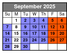 Boyd Hill Nature Preserve Bike Tour September Schedule