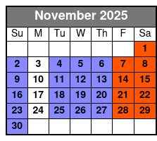 Boyd Hill Nature Preserve Bike Tour November Schedule